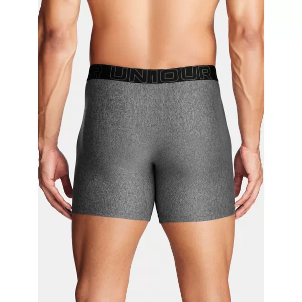  Moške boksarice UNDER ARMOUR M PERF TECH 6IN (1KS) 1383849-025 SIVA 