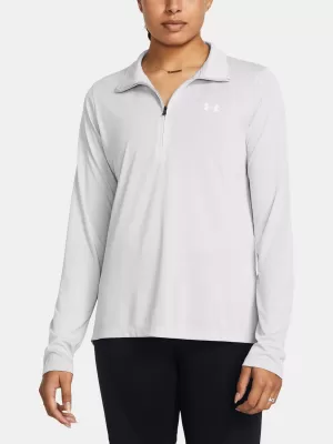 Ženski pulover UNDER ARMOUR TECH 1/2 ZIP- TWIST 1384225-014 SIVA