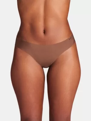 Ženske tangice UNDER ARMOUR PURE STRETCH NS THONG 1383893-625 RJAVA