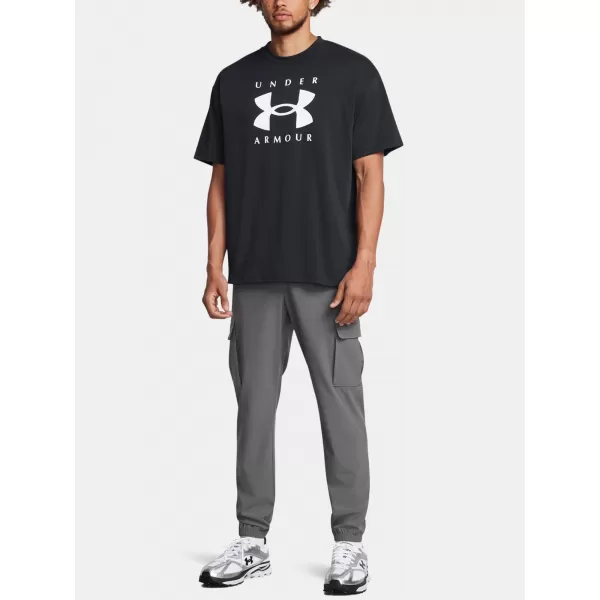  Moške športne hlače UNDER ARMOUR VIBE WOVEN CARGO PANTS 1386558-025 SIVA 