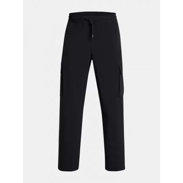  Moške športne hlače UNDER ARMOUR VIBE WOVEN CARGO PANTS 1386558-001 ČRNA 