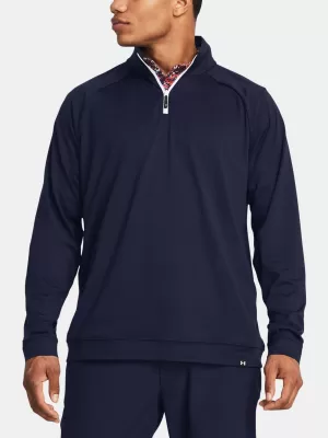 Moški pulover UNDER ARMOUR MIDLAYER QZ LB 1383254-410 MODRA