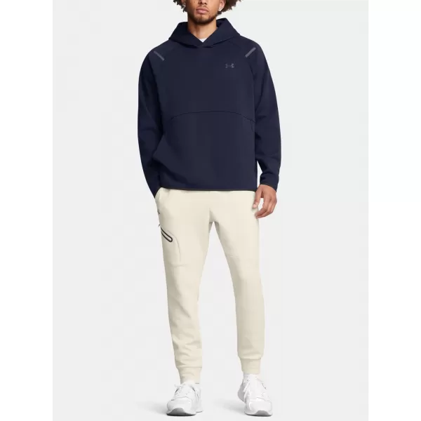  Moške trenirke UNDER ARMOUR UNSTOPPABLE FLC JGR EU 1389353-110 BELA 