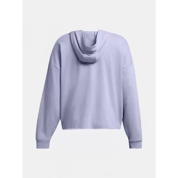  Ženski pulover UNDER ARMOUR RIVAL TERRY OS HOODIE 1382736-539 VIJOLIČNA 