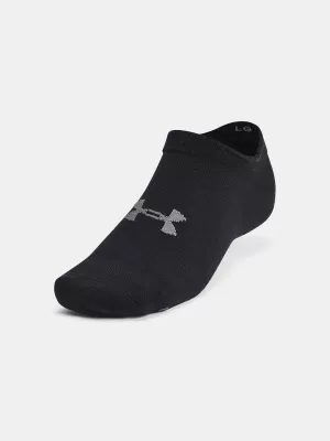 Nogavice UNDER ARMOUR UA ESSENTIAL NO SHOW 6PK ČRNA