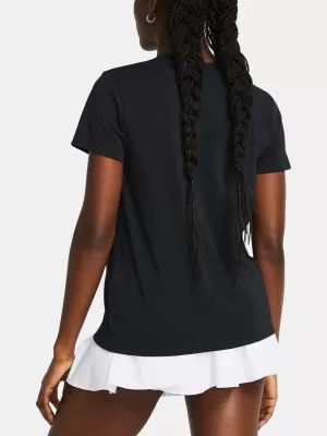 Ženska majica s kratkimi rokavi UNDER ARMOUR CAMPUS CORE SS 1383648-001 ČRNA