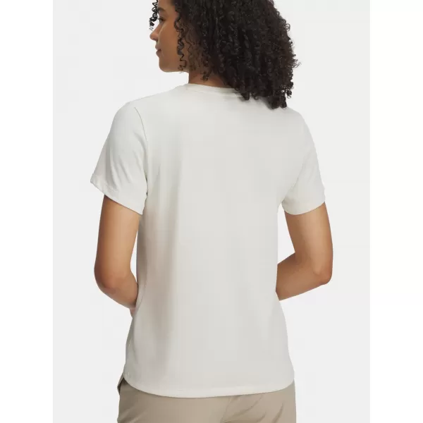  Ženska majica s kratkimi rokavi UNDER ARMOUR HWT BRANDED CORE SS 1389745-279 RJAVA 