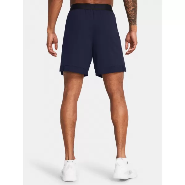  Moške kratke hlače UNDER ARMOUR VANISH WOVEN 6IN SHORTS 1373718-410 MODRA 