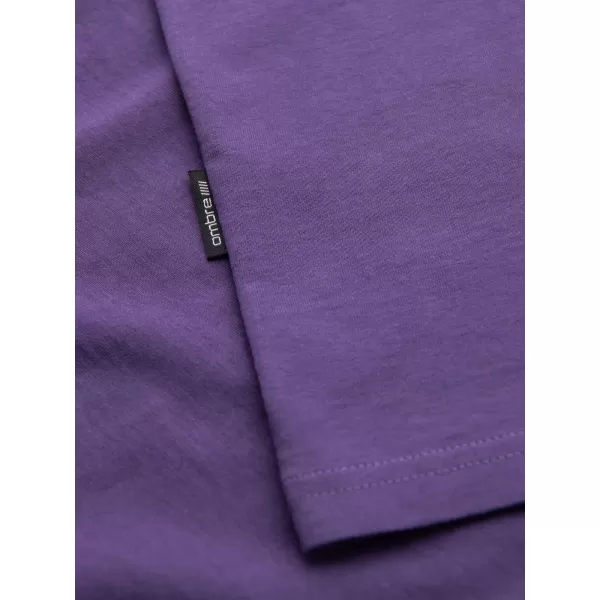  Srajca OMBRE OM-TSBS-0236 VIJOLIČNA 