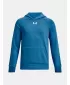 Fantovski pulover UNDER ARMOUR RIVAL FLEECE HOODIE 1379792-466 MODRA