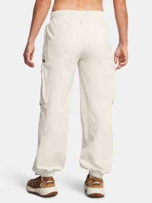 Ženske športne hlače UNDER ARMOUR UNSTOPPABLE CARGO PANT 1386481-110 BELA