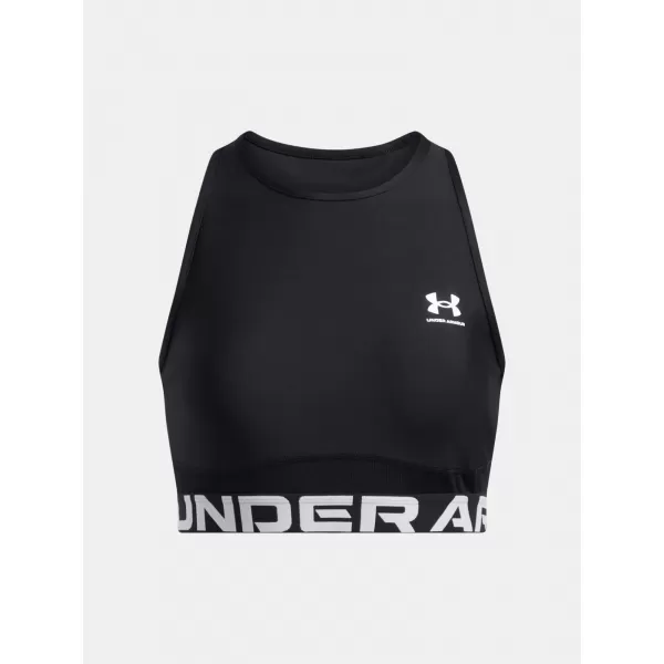  Ženski brezrokavnik UNDER ARMOUR HEATGEAR RIB TANK 1388694-001 ČRNA 