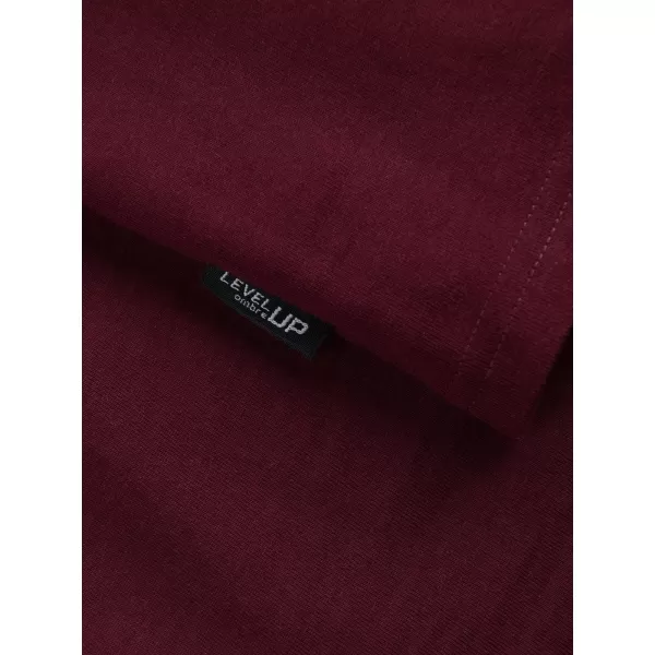  Srajca OMBRE OM-TSPT-0154 MAROON 