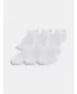 Nogavice UNDER ARMOUR UA ESSENTIAL NO SHOW 6PK BELA