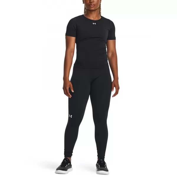  Ženska majica s kratkimi rokavi UNDER ARMOUR TRAIN SEAMLESS SS 1379149-001 ČRNA 