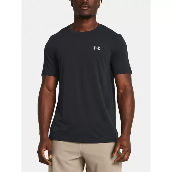  Moška majica s kratkimi rokavi UNDER ARMOUR VANISH SEAMLESS SS 1382801-001 ČRNA 