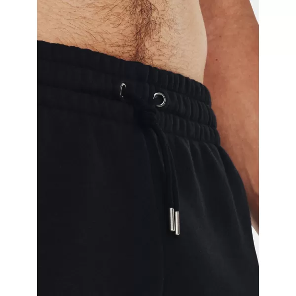  Moške kratke hlače UNDER ARMOUR ESSENTIAL FLEECE SHORTS 1380377-001 ČRNA 