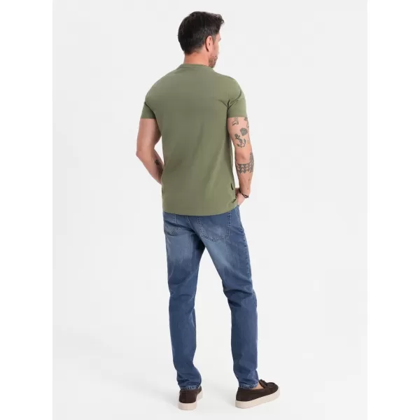  Srajca OMBRE OM-TSBS-0236 KHAKI 