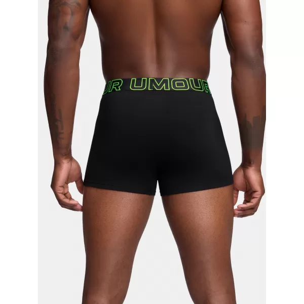  Moške boksarice UNDER ARMOUR M PERF COTTON 3IN (3KS) 1383891-004 ČRNA 