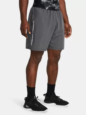 Moške kratke hlače UNDER ARMOUR WOVEN WDMK SHORTS 1383356-025 SIVA
