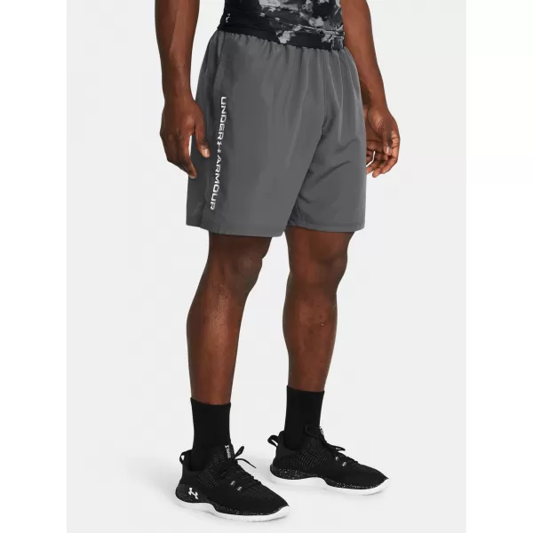  Moške kratke hlače UNDER ARMOUR WOVEN WDMK SHORTS 1383356-025 SIVA 
