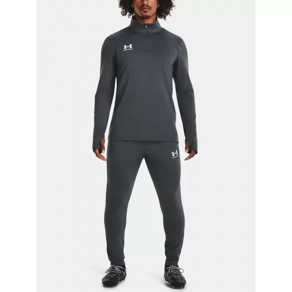  Moška majica s kratkimi rokavi UNDER ARMOUR MS CH. MIDLAYER 1379588-025 SIVA 
