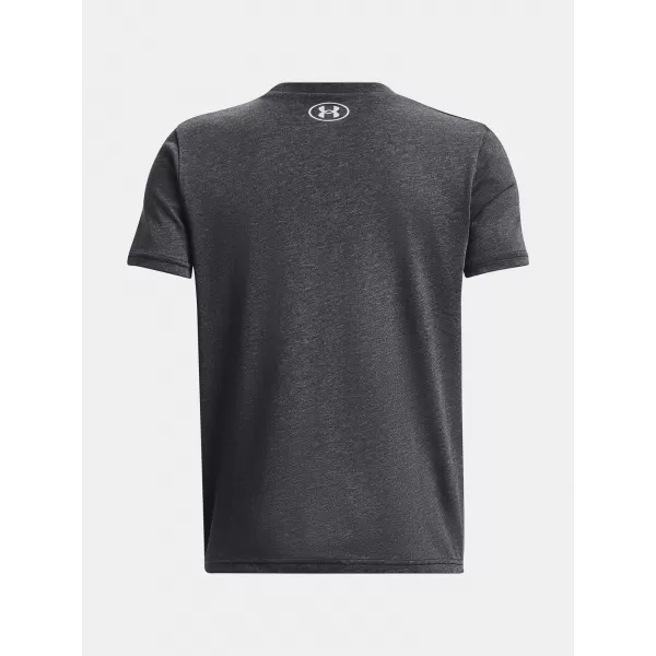  Fantovska majica s kratkimi rokavi UNDER ARMOUR B LOGO WORDMARK SS 1380747-001 ČRNA 