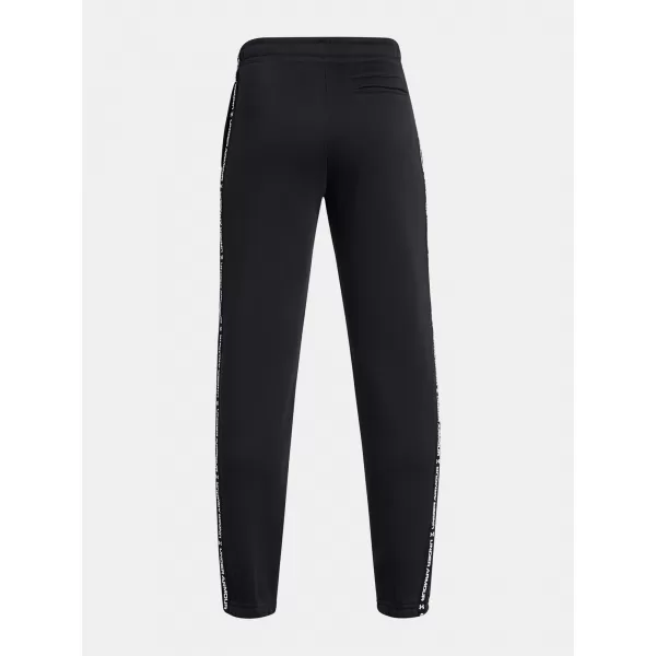  Fantovske trenirke UNDER ARMOUR B ICON FLC JOGGER TAPING 1390294-001 ČRNA 
