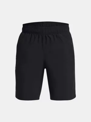 Fantovske kratke hlače UNDER ARMOUR WOVEN WDMK SHORTS 1383341-001 ČRNA