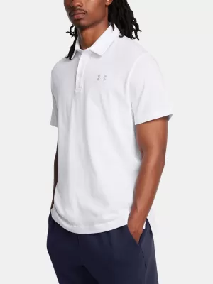 Moška majica s kratkimi rokavi UNDER ARMOUR ICON POLO 1386608-100 BELA