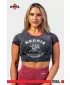 Sprana Crop-Top-Majica GOLDEN AGE 782 BLACK Nebbia