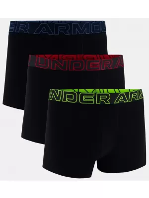 Moške boksarice UNDER ARMOUR M PERF COTTON 3IN (3KS) 1383891-004 ČRNA