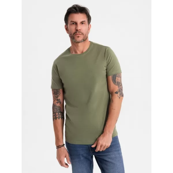  Srajca OMBRE OM-TSBS-0236 KHAKI 