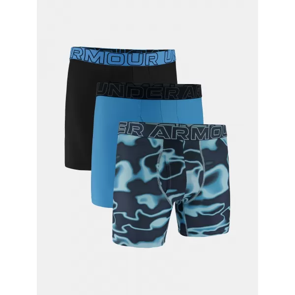  Moške boksarice UNDER ARMOUR M PERF TECH MESH NOV 6IN (3KS) 1383885-494 MODRA 