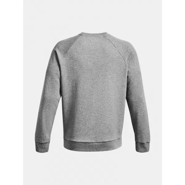 Moški pulover UNDER ARMOUR RIVAL FLEECE CREW 1379755-025 SIVA 