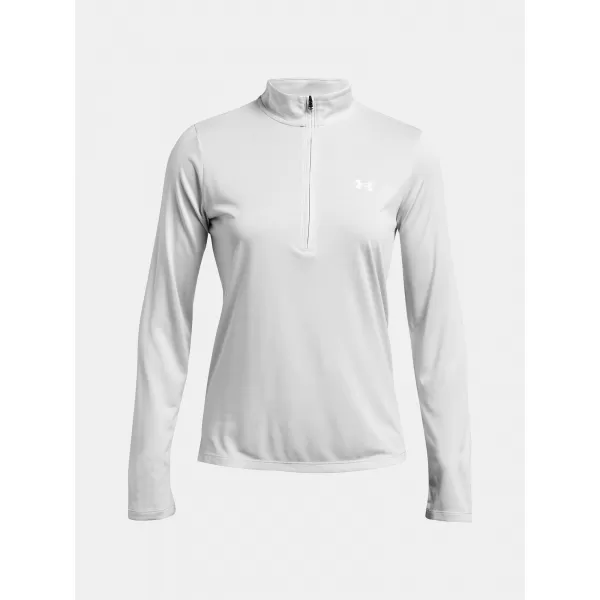  Ženski pulover UNDER ARMOUR TECH 1/2 ZIP- TWIST 1384225-014 SIVA 