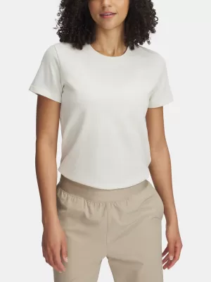 Ženska majica s kratkimi rokavi UNDER ARMOUR HWT BRANDED CORE SS 1389745-279 RJAVA