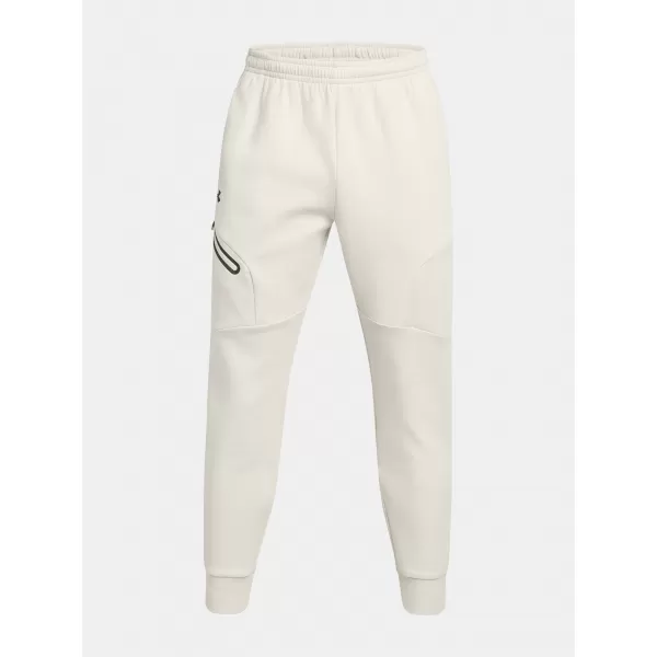  Moške trenirke UNDER ARMOUR UNSTOPPABLE FLC JGR EU 1389353-110 BELA 