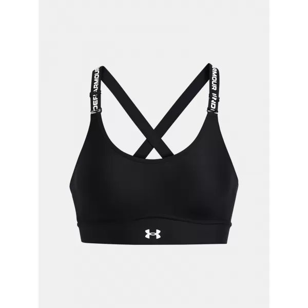  Ženski nedrček UNDER ARMOUR INFINITY MID 2.0 BRA 1384123-001 ČRNA 