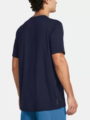 Moška majica s kratkimi rokavi UNDER ARMOUR VANISH ENERGY SS 1383973-410 MODRA
