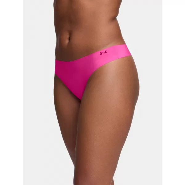  Ženske spodnjice UNDER ARMOUR PURE STRETCH NS THONG (3KS) 1383893-652 ROZA 