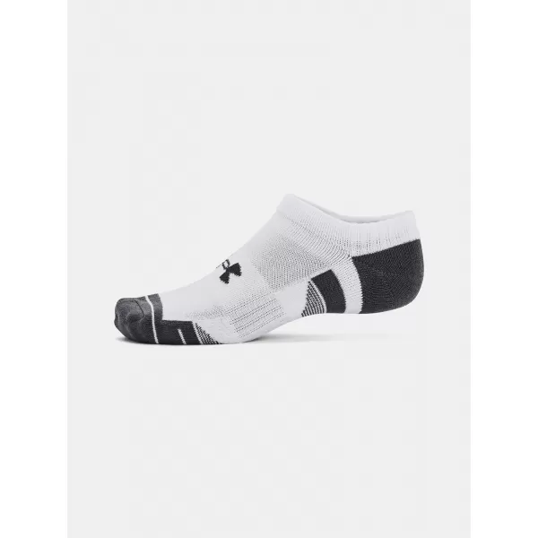  Nogavice UNDER ARMOUR PERFORMANCE COTTON NS (3 PÁRY) 1379526-100 BELA 