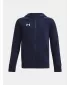 Fantovski pulover UNDER ARMOUR RIVAL FLEECE FZ HOODIE 1379794-410 MODRA