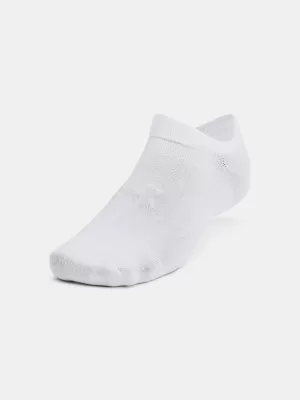 Nogavice UNDER ARMOUR ESSENTIAL NO SHOW (6 PÁRŮ) 1382611-100 BELA