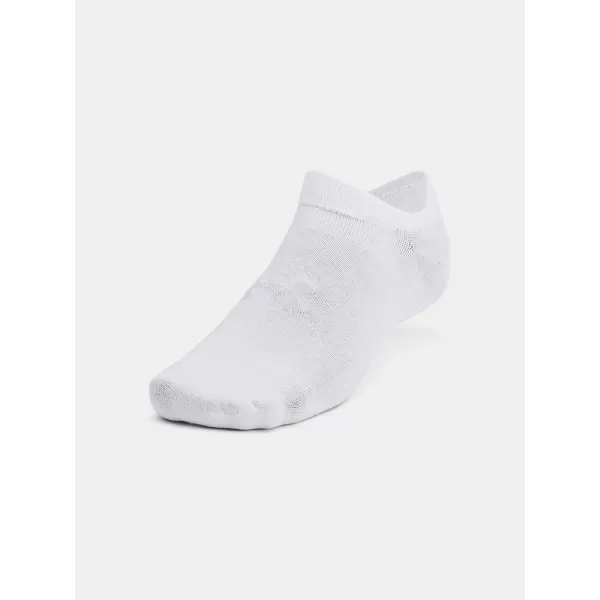  Nogavice UNDER ARMOUR UA ESSENTIAL NO SHOW 6PK BELA 