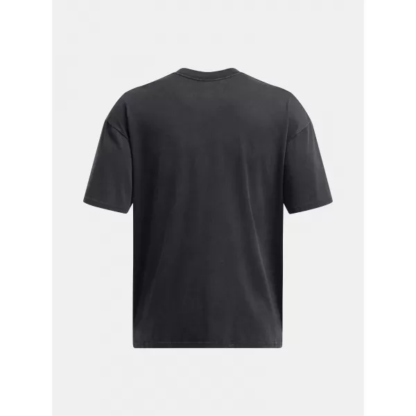  Moška majica s kratkimi rokavi UNDER ARMOUR M HW OS LOGO WASH SS 1389147-001 ČRNA 