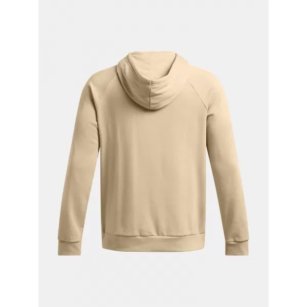  Moški pulover UNDER ARMOUR RIVAL FLEECE LOGO HD 1379758-299 RJAVA 