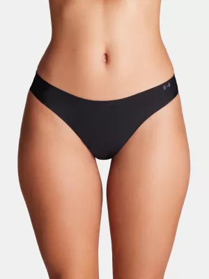 Ženske tangice UNDER ARMOUR PURE STRETCH NS TANGA 1383893-001 ČRNA