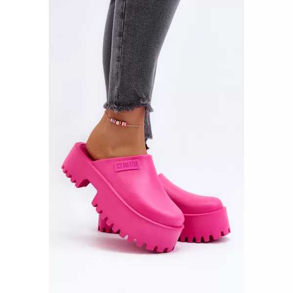  Ženski natikači BIG STAR NN274019 PINK Big Star Shoes 