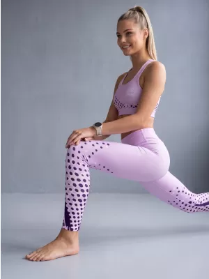 Ženski premium funkcionalni športni nedrček ALTISPORT VOJ/ALW109POD01 LILA